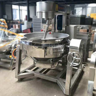 高粘度食品行星搅拌炒锅 全自动电磁加热行星炒锅 多爪行星炒菜机