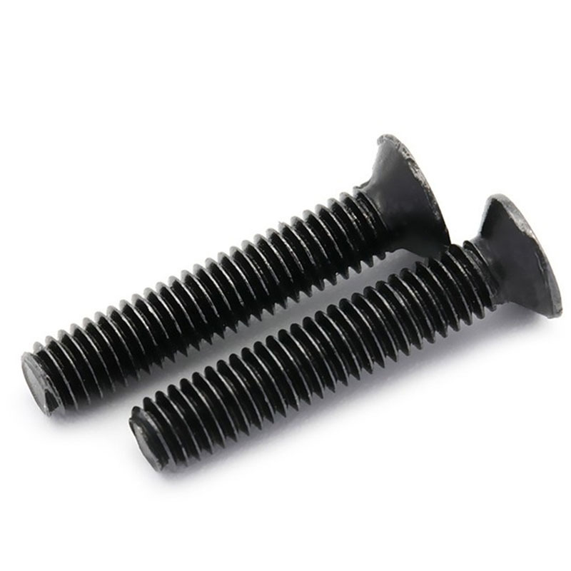 碳钢黑色加硬M十字字K沉头M机牙螺WZK丝十平头机牙螺钉2/M2.5/M3/