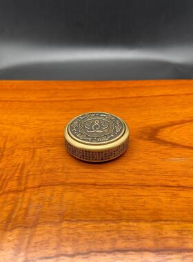 直销新款黄铜般若波罗密多心经 解压神器家居饰品摆件可转动指尖