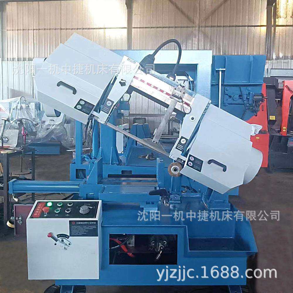 沈阳一机GB4250双立柱金属带锯床 4028液压加紧小型锯床厂家现货