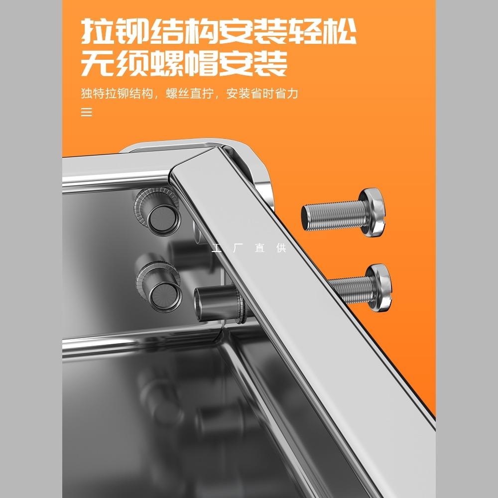 不锈钢工具车49加厚三手推车维修汽车间修多功能层移动重型小推车