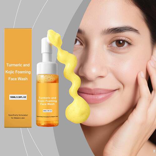 Turmeric Foam Cleanser - Rich, creamy foam for gentle, daily