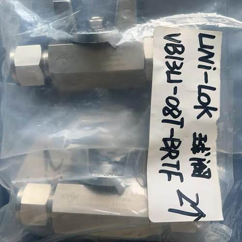Uni-Lok不锈钢球阀VB13U-08T-BRTF库房现货两个