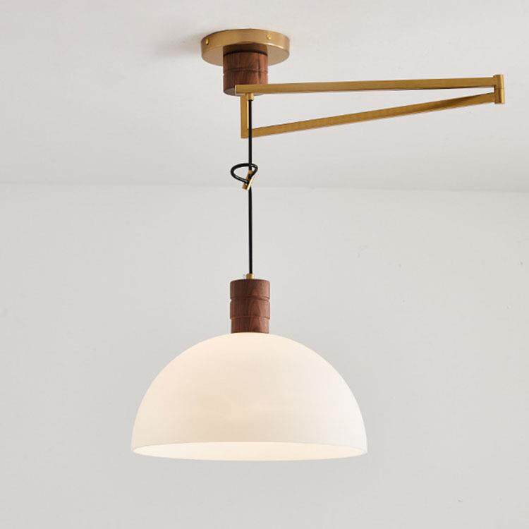 北欧简约中古风复古包豪斯吊灯民宿书房吧台服装店可移位餐厅吊灯