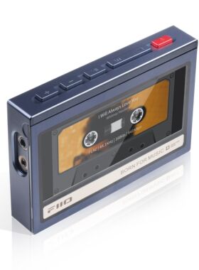 FiiO/飞傲 SK-M21C安卓无损智能音乐播放器磁带保护壳 深蓝色款