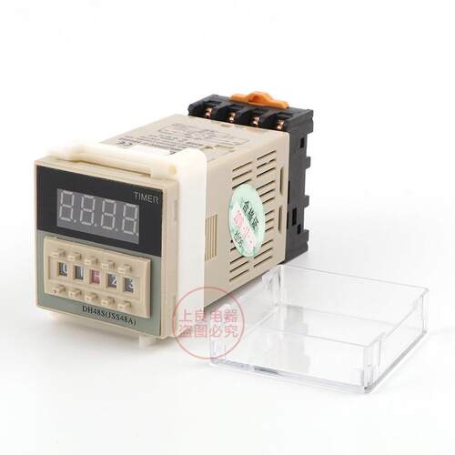 高品质DH48S-2Z数显时间继电器AC220VDC24V带底座