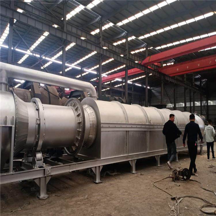 活性炭活化炉大型棕榈壳椰子壳碳化成型全套设备连续式椰壳碳化炉