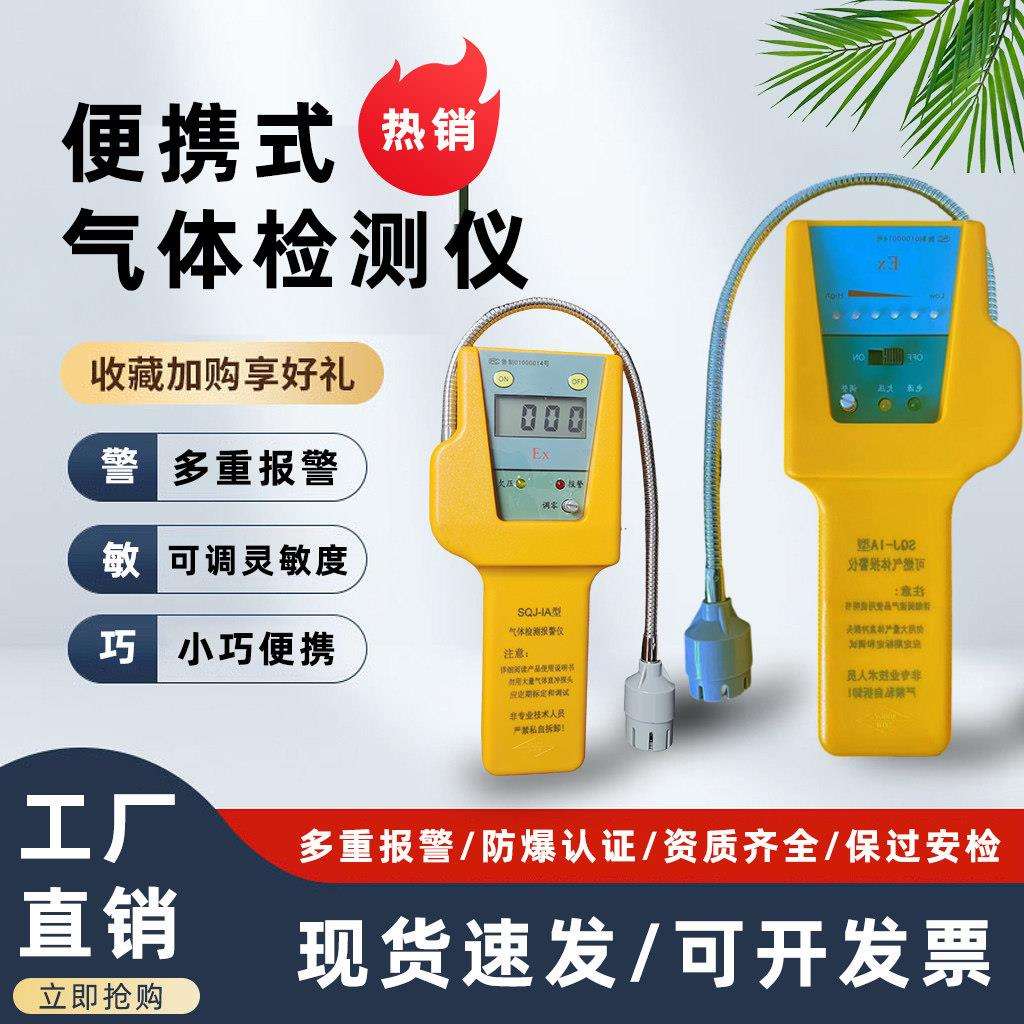 SQJ-IA可燃天然便携式气体检测报警仪器检漏罗伯特济南市长清计算