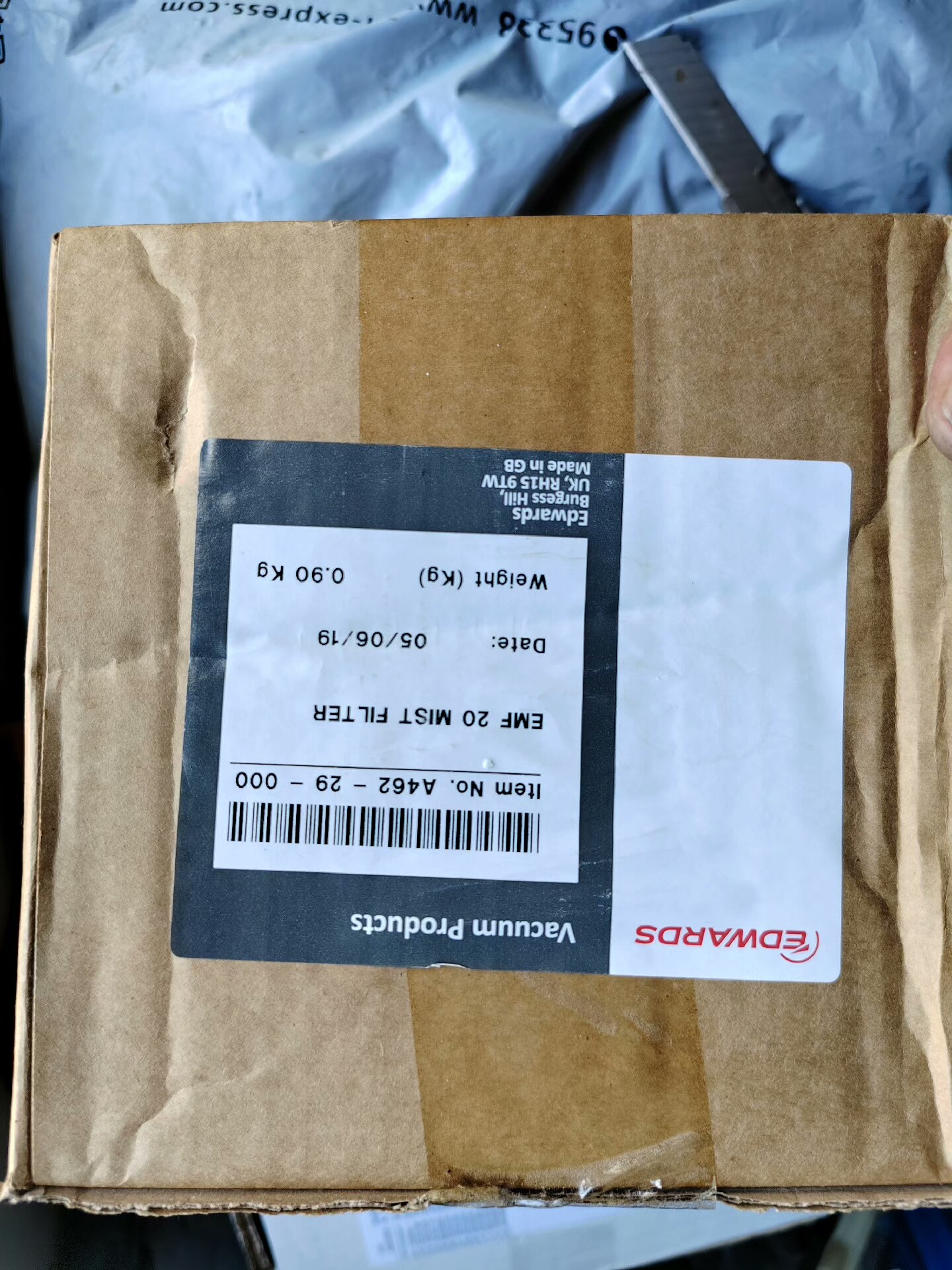 爱德华EMF20排气过滤器爱德华回油装置，爱德华真空泵过滤器