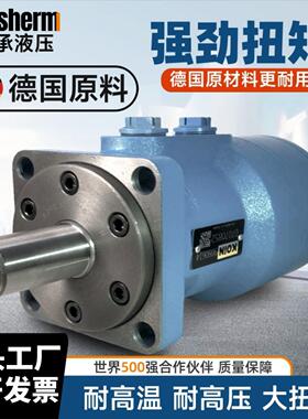摆线液压马达BMR/BM2-50 100 125 160 250 400高低速大扭矩油马达