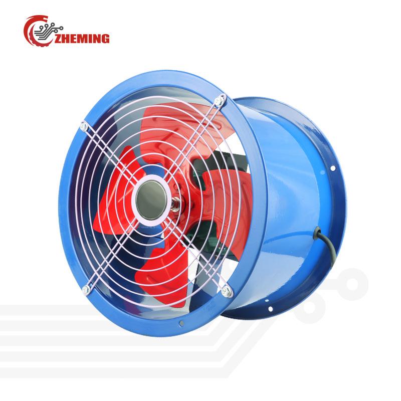 管道式轴流风机220v380v大风量酒店工业厂房管道排风机ACFAN