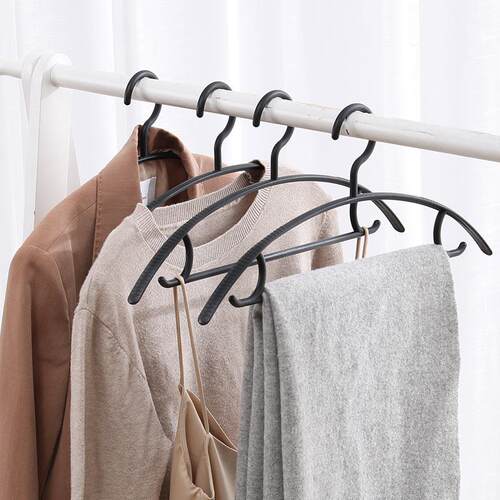 宽肩无痕衣架家用挂衣防滑晾衣服架子衣挂撑子塑料架衣架子晒衣撑