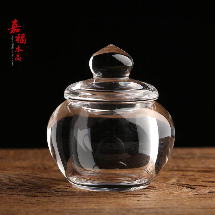 天然纯净体小号白水晶舍利塔摆件供养舍利子 嘎乌盒装藏结缘