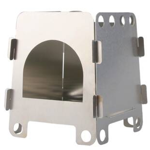 便携卡式炉户外野营炉具 野炊炉轻小便捷多用迷你中号柴火炉子