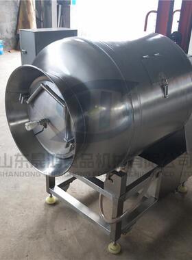 厂销家热大型制品真空滚揉机腌制机钢   不肉锈变频调速晟鸿腌制