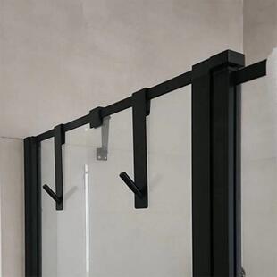 Shower Stainless Back淋浴门挂钩 Door Glass Steel Over