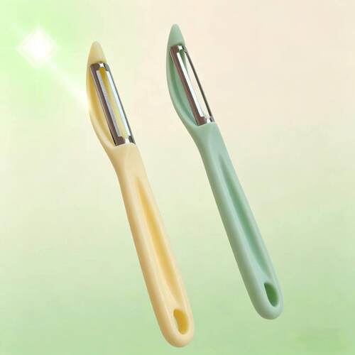 正品强人 厨房用品 削皮刀 刮皮器 水果瓜皮刨3022颜色随机