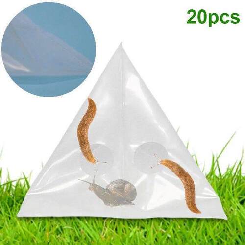 20 Pcs Slug Traps Disposable Reptile Trap Snail Bags Garden