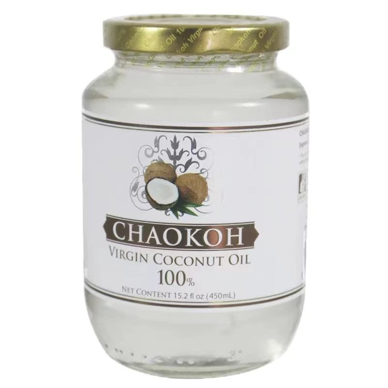 泰国进口椰子油俏果冷压榨天然食用烘焙椰子油