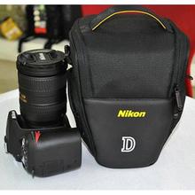 适用尼康D90D3100D3200D5100D7000单反相机包D80三角包摄影包