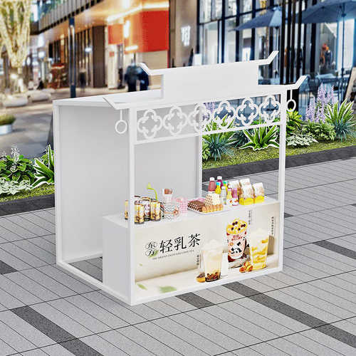 集市活动摆摊架铁艺展示架夜市可移动商场展会促销创意摊位展示架