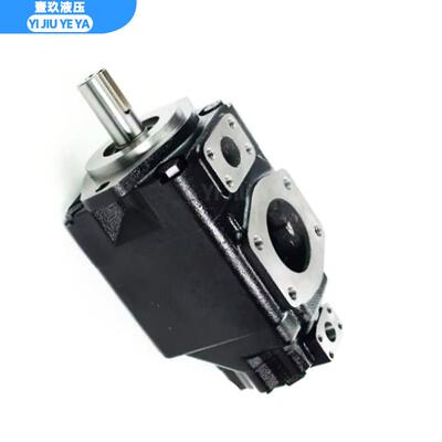 DENISON双联叶片泵T6E T6C T6EC-057-010-1R00-B1丹尼逊液压油泵