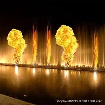 喷火喷设计特效火交融389演水出音乐节新元素共舞火龙火水龙特效