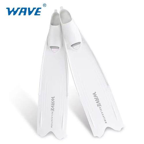 Wave脚蹼自由潜脚蹼碳纤维长蹼蛙鞋TPR舒适柔韧轻便游泳浮潜水肺