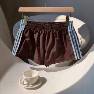 Women Dry Breathable Shorts Athleisure Casual Summer Elastic