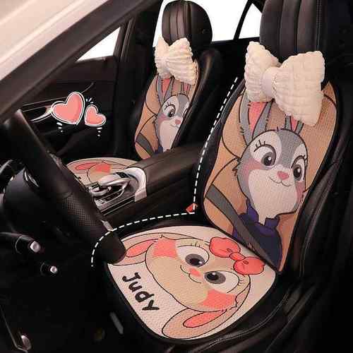 汽坐垫新SUH款夏季坐凉垫四季垫通用座车椅防卡通冰丝透气滑座垫