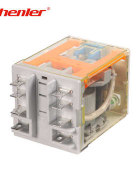 my4nj继电器乐脚直流三项脚中间dc24v继电器reh申功率交流220v611