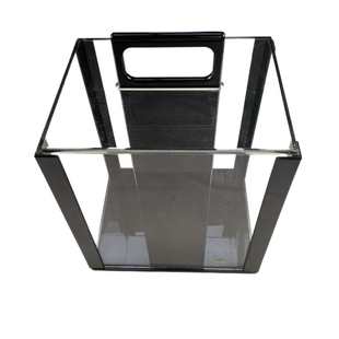 秦龙热销1000片装透明亚克力材质筹码手提箱空可配40MM 托盘40 43