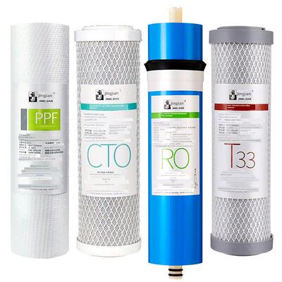 京健3013-600G/800G反渗透反渗透净水器滤芯Pp棉Cto活性炭覆合材