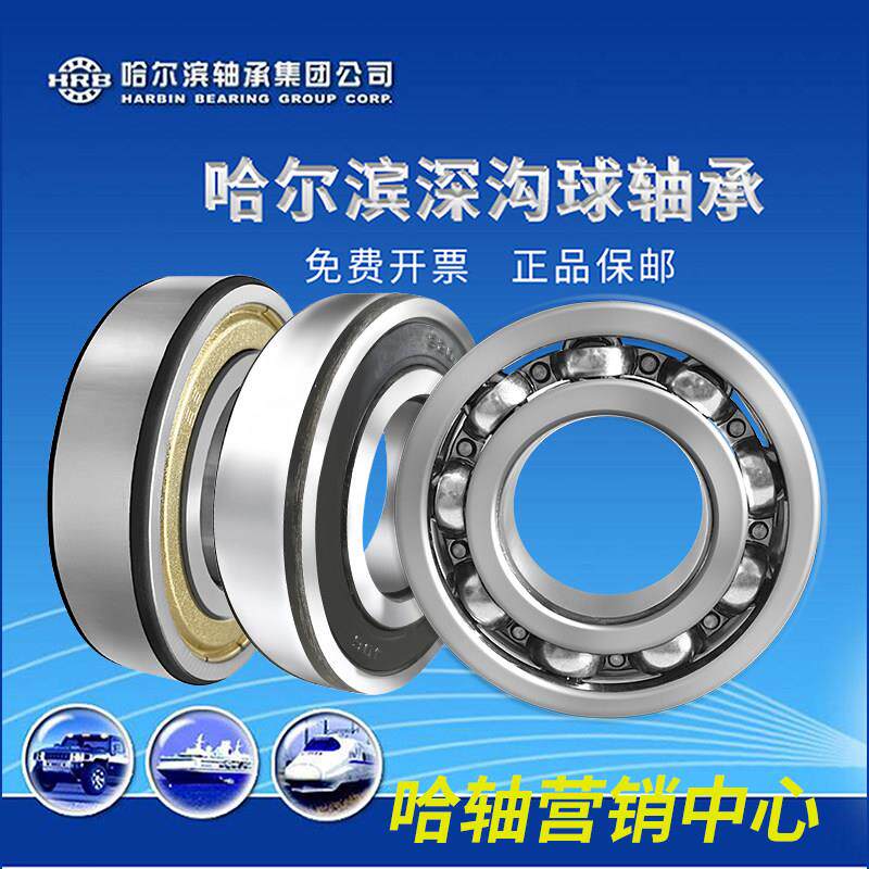 HRB哈尔滨轴承 6315 6316 6317 6318 6319 6320 6321双密封深沟球