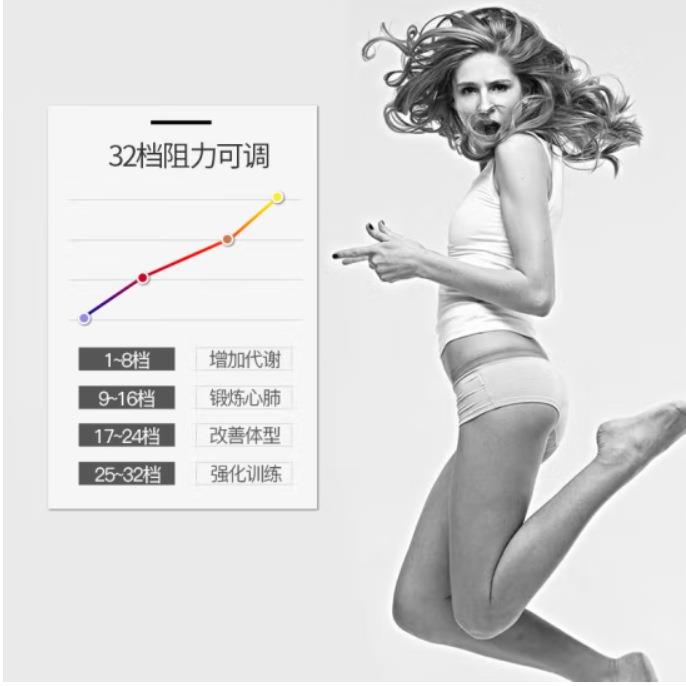 捷瑞特JMB600OORTO立健式身车 家用商用电磁控动单车运动健身MB感