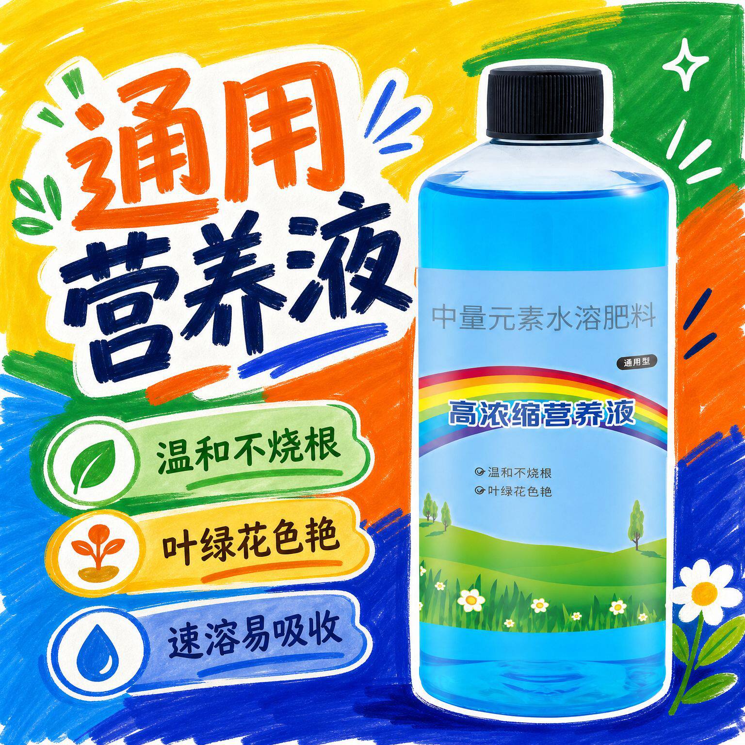 营养液富贵竹植物通用生物菌肥