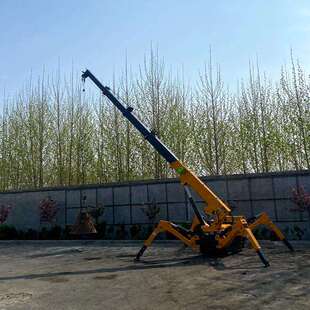 伸履蜘 可遥控自QXF行走缩蜘蛛吊工车程施工带高空蜘蛛吊机折叠式