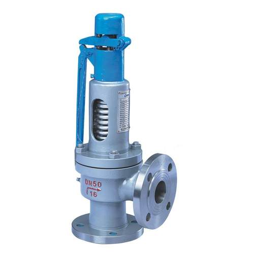 长期供应带手柄弹簧微启式安全阀A47H-16C铸钢法兰安全阀DN5080