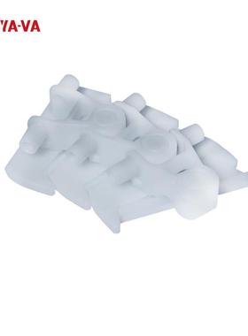 道8仁厂家直63供3103宽月牙柔缝性链白色塑料POM寿司链无链月牙链