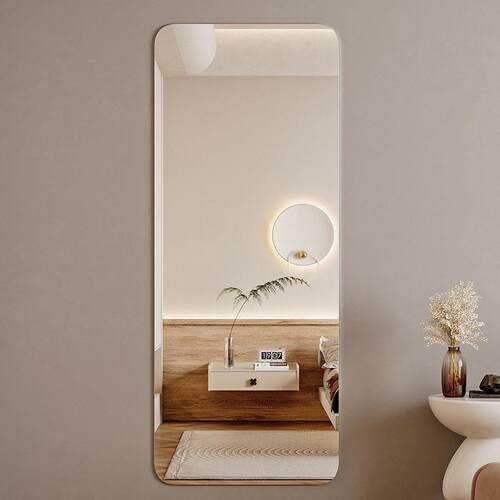 metal frame rack full-body mirror wall mirrow Bedroom mirror
