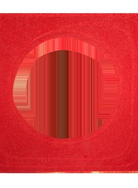 红色无孔蒸炉垫地毯材质蒸炉垫密封垫蒸笼角节能王密封垫防漏气