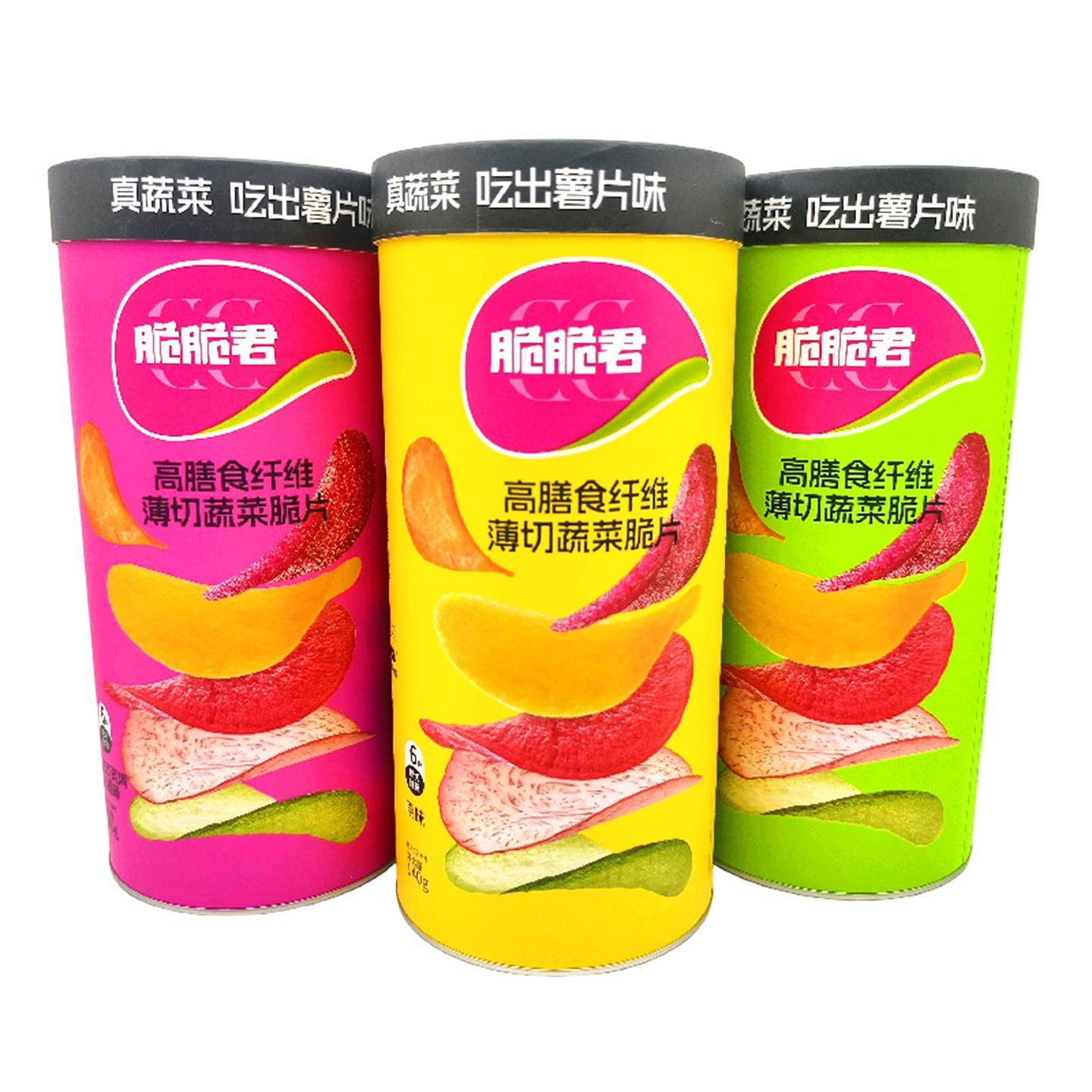 临期特卖脆脆君高纤原味蔬菜脆片