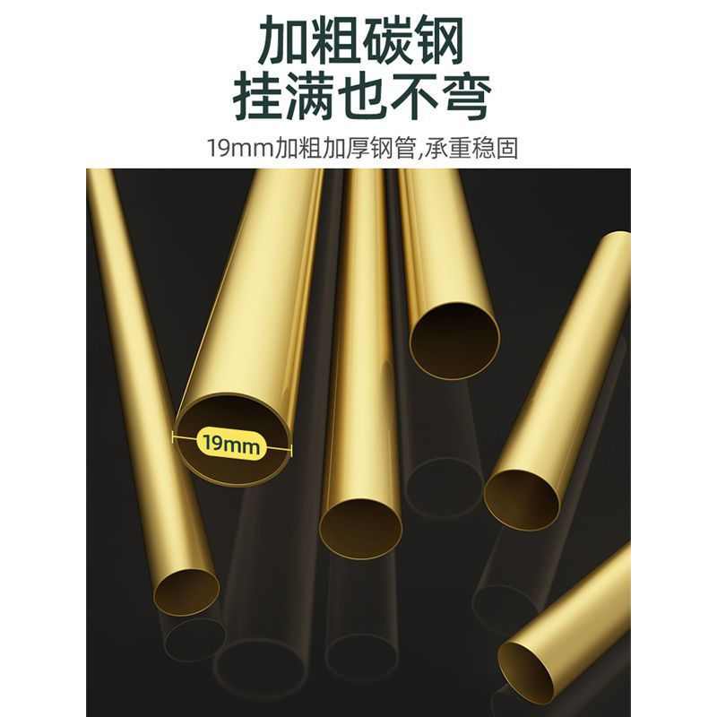 晒衣杆家用晾架落地伸缩可移动简易折叠式室内凉服架子阳台挂架