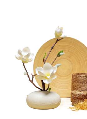 仿真花湿感仿真花套装桌面摆放花卉玄关茶几餐厅假花装饰品