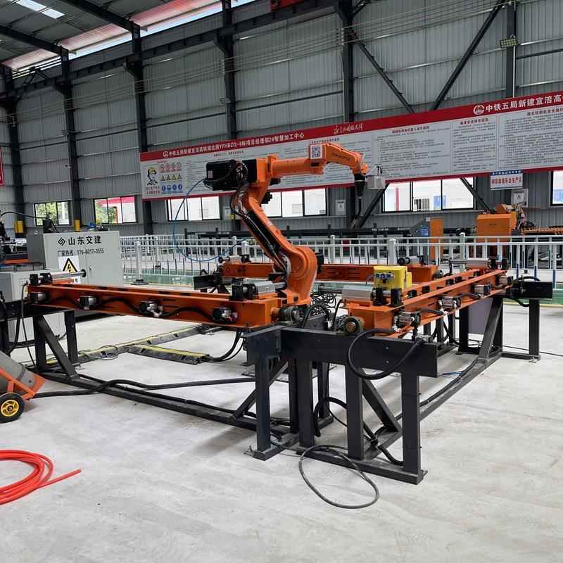 长赣项目江西段蝴蝶筋焊接机器人自动寻位机械臂视觉扫描生产厂家