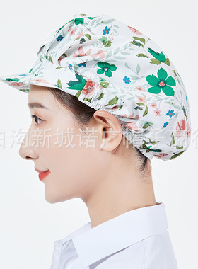手术室厨房油烟印花落发医生帽子