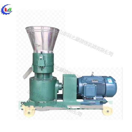 养殖场饲料压粒机 Feed machine 农业青储干进干出玉米秸秆造粒机