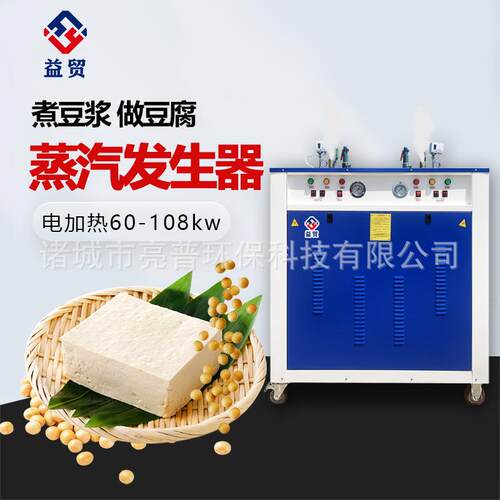 亮普144kw全自动蒸汽发生器食品蒸煮做豆腐煮豆浆大型商用锅炉