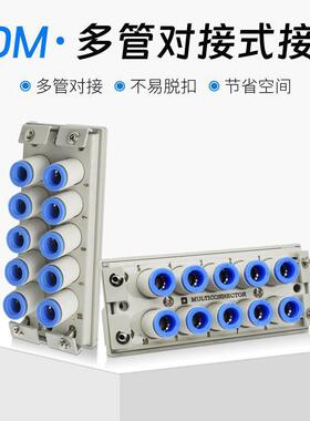 长方形多管对接式接头KDM20-04KDM20-06KDM20-08KDM10-080604