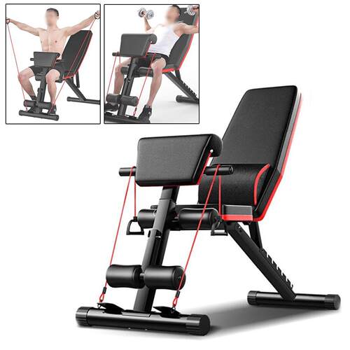 Adjustable Weight Bench Foldable Full Body Workout Fitness C